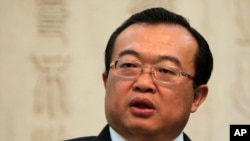 中共中央對外聯絡部部長劉建超。（美聯社照片）