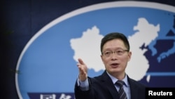 中國國台辦發言人安峰山資料照。