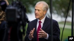 資料照：美國白宮貿易与經濟事務顧問彼得•納瓦羅 