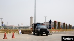 北京天安门广场，2019年6月4日(路透社)