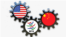 美國和中國在世界貿易組織中較量。