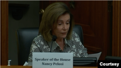 美國眾議院議長佩洛西。