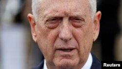 美國國防部長馬蒂斯。