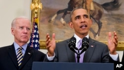 奧巴馬(右)批評共和黨參議員做法
