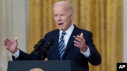 资料照片：美国总统拜登。