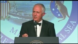 特恩布尔总理敦促美澳继续联手原声视频 （美国国防部视频）