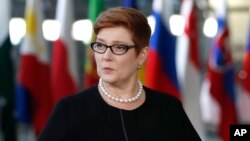 澳大利亞外長佩恩資料照。