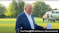 美国总统特朗普。(资料照片)