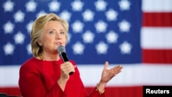 民主黨總統候選人希拉里·克林頓