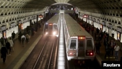 美國首都華盛頓的一處地鐵站(資料照片)