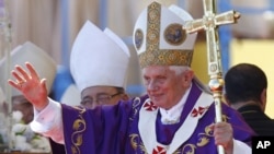 教宗較早前訪問古巴。