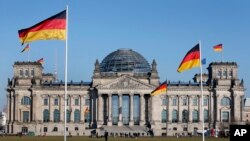 德國國會大樓。