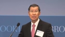 萧万长访美国会，外委会通过售台护卫舰案