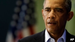 美國總統奧巴馬譴責伊斯蘭國激進分子斬首美國記者詹姆斯.弗利