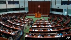 香港立法會議事廳（資料照片）