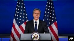 美國國務卿布林肯5月26日在喬治·華盛頓大學發表中國政策演說