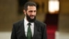 FILE - A handout picture released by Syria's transitional government shows the country's new leader Ahmed al-Sharaa at the presidential palace in Damascus, Jan. 16, 2025.
