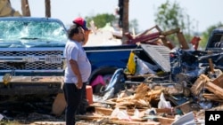 美國德州的山谷風景地區遭到龍捲風襲擊。 （2024年5月27日）