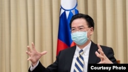 台灣外交部長吳釗燮(照片來源：台灣外交部