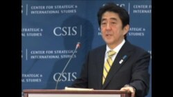 安倍首相：不要误判日本的坚定决心