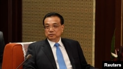 中國總理李克強在北京中南海（資料照片）