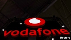 沃達豐公司標誌（資料照片）