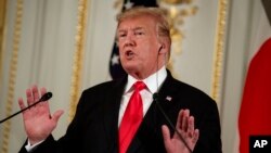 美國總統特朗普星期一在日本講話﹐再對北韓問題表示樂觀。