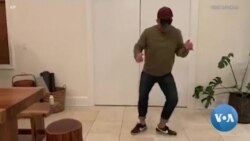 VOA英语视频: 美市长抗疫宵禁夜 自录视频娱乐市民