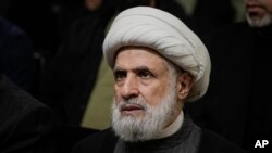 真主黨新領導人納伊姆·卡西姆。 (2024年6月19日)