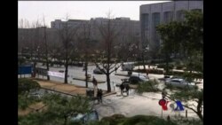 朝鲜威胁战争 在韩外国人平静