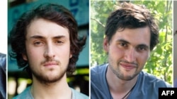 在敘遭綁架的法國記者中的其中二人