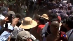 2015-03-10 美國之音視頻新聞: 緬甸中部學生與警察爆發衝突