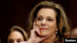 美国总统川普提名的美国驻新加坡大使人选凯瑟琳·麦克法兰 (资料照)