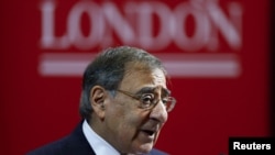 美國國防部長帕內塔星期五在倫敦的國王學院發表演講