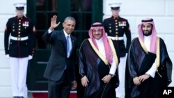 奧巴馬與海灣六國領袖和高級官員舉行峰會