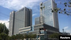 2017年9月20日，天津的一個建築群，經營今日頭條的Bytedance公司天津部門在這里辦公，負責內容監控。