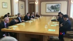 2018-07-06 美國之音視頻新聞: 蓬佩奧在平壤討論落實美朝峰會承諾