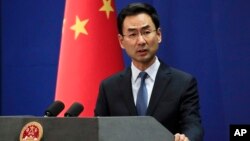 資料照：中國外交部發言人耿爽 