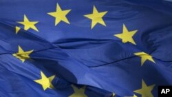 歐洲聯盟旗幟。