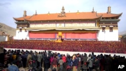 (资料图)四川阿坝格尔登寺。