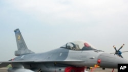 台灣目前擁有的F-16戰鬥機(資料照片)