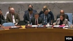 聯合國安理會就伊朗局勢召開緊急會議。（2018年1月5日）