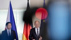 菲律賓總統會見德國總理 擔心南中國海緊張局勢升級