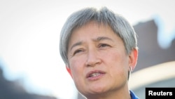 澳大利亞外交部長黃英賢（Penny Wong）2022年9月20日在紐約。（資料照）
