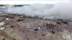 墨西哥烟花市场爆炸现场