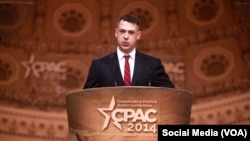 資料照片：美國共和黨聯邦眾議員班克斯（Rep. Jim Banks）。