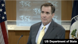 美国国务院发言人柯比（图片来源：美国国务院）