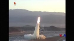 北韓在川習會晤前夕發射火箭 (粵語)