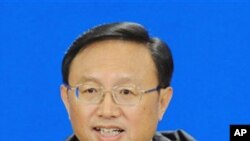 中國外長楊洁篪周三在北京與利比亞反對派特使賈布里勒會面