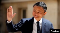 资料照片-阿里巴巴集团董事局主席马云（2019年5月15日）